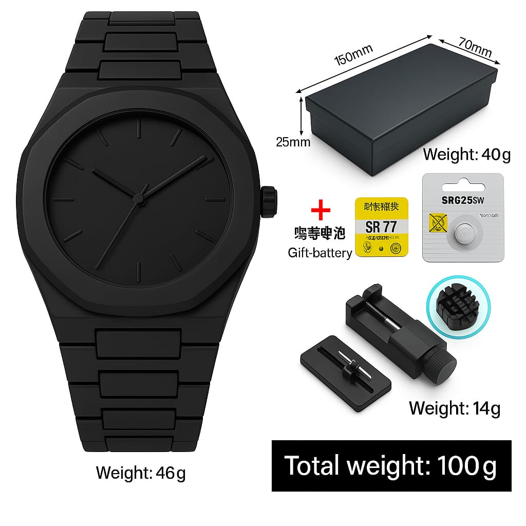 Arabic Aura Watch With Fiber Optic Straps For Unisex - Free Cash On Delivery