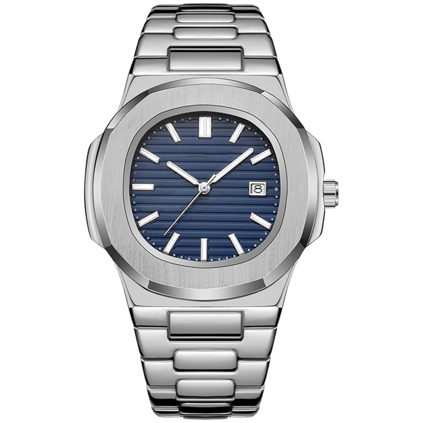 Patik Philips Watch For Mens (Stainless Steel Straps) - Free Cash On Delivery