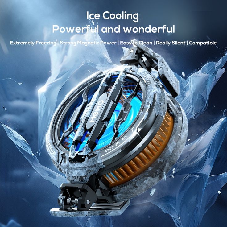 Memo CX07 Mobile Gaming Cooling Fan - Free Cash On Delivery