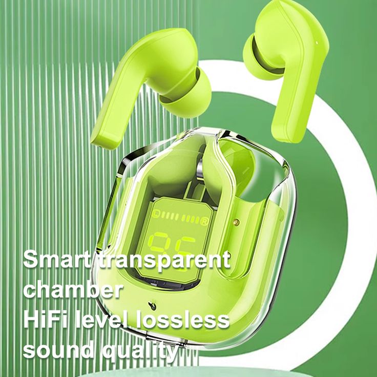 Air 31 Transparent Earbuds - Free Cash  On Delivery!