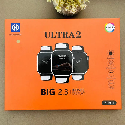 S10 Ultra 2 Big 2.3 Smart Watch 7-in-1 Straps – Free Cash On Delivery