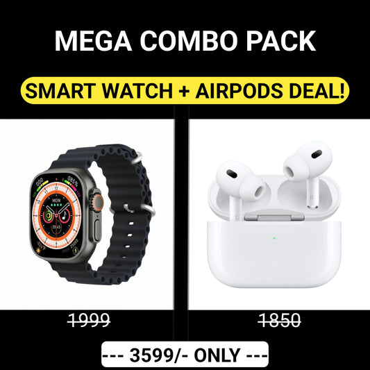 Combo Pack - T900 Smart Watch + Airpods Pro 2