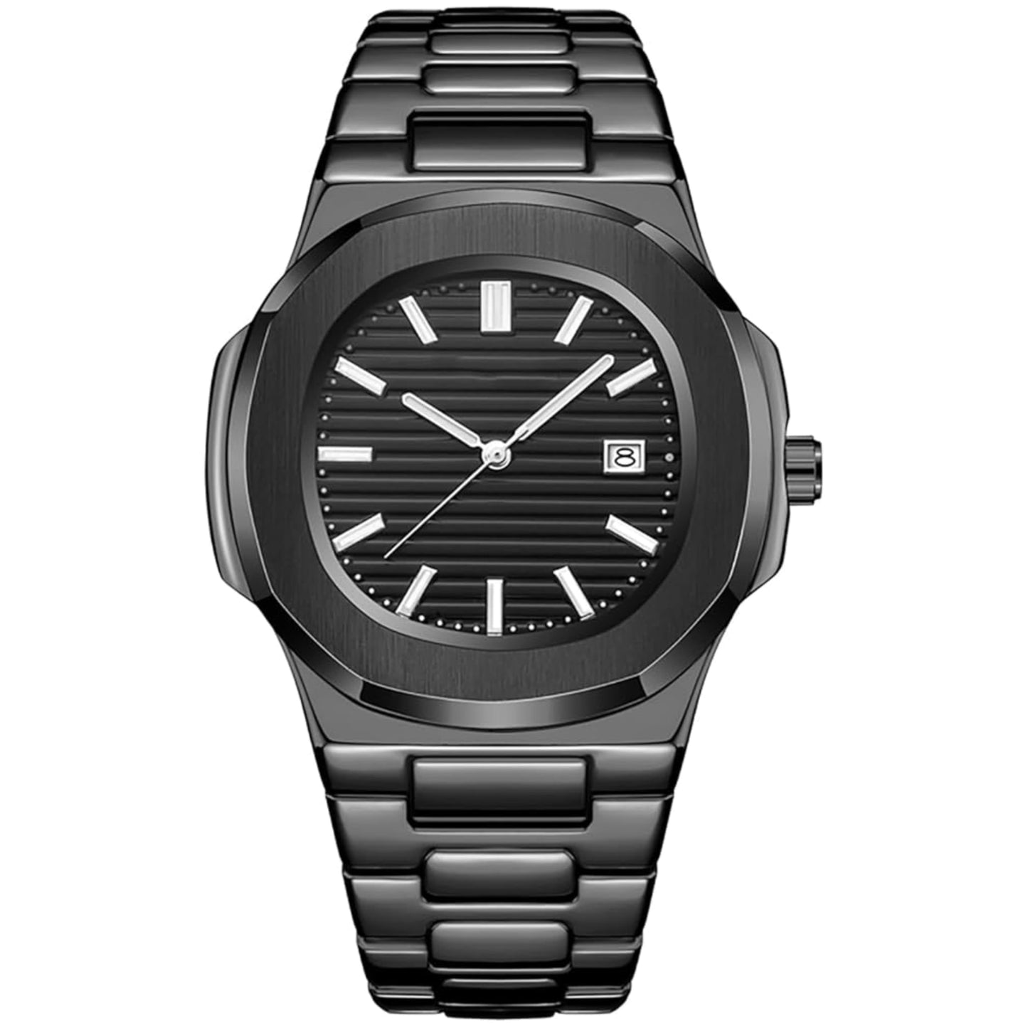 Patik Philips Watch For Mens (Stainless Steel Straps) - Free Cash On Delivery