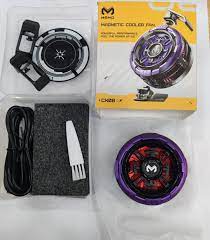 Memo CX08 Mobile Gaming Cooling Fan with RGB & Dual Mount - Free Cash On Delivery